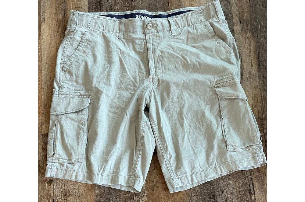 Sonoma Flexwear Khaki Cargo Cotton shorts 38